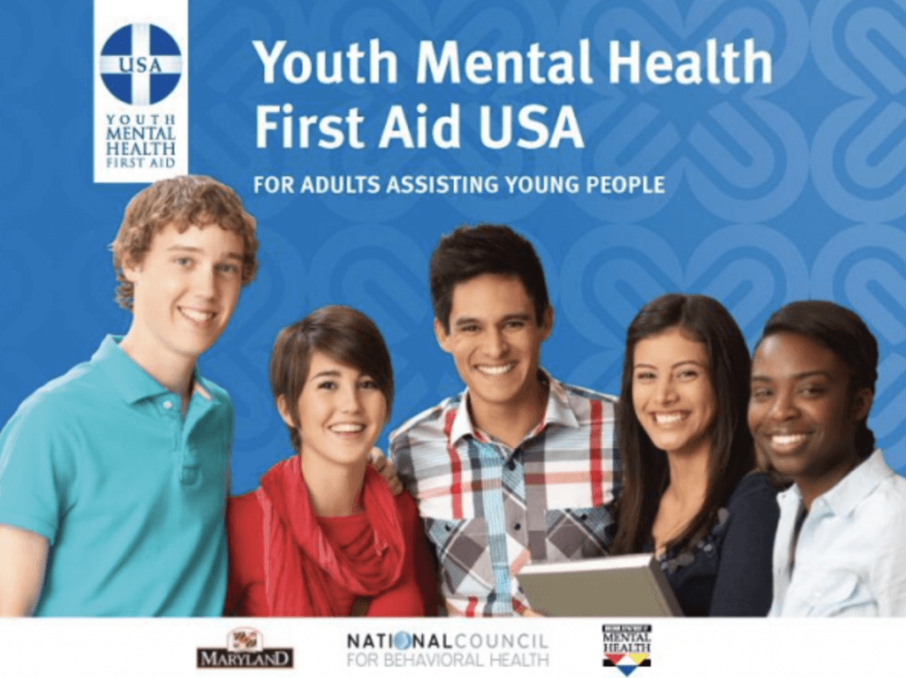 Próxima capacitación en primeros auxilios de salud mental para jóvenes