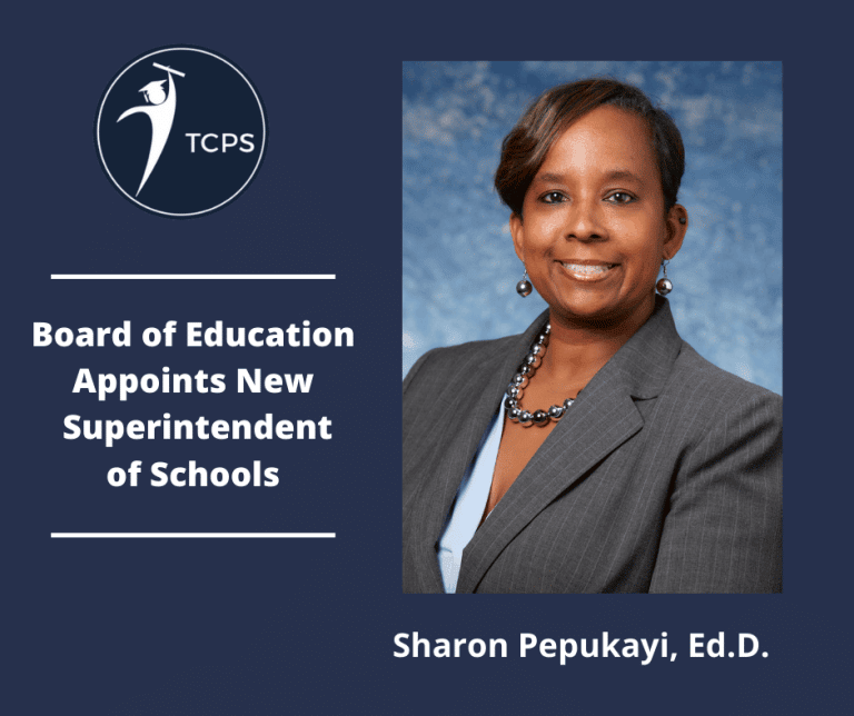 TCPS Appoints New Superintendent