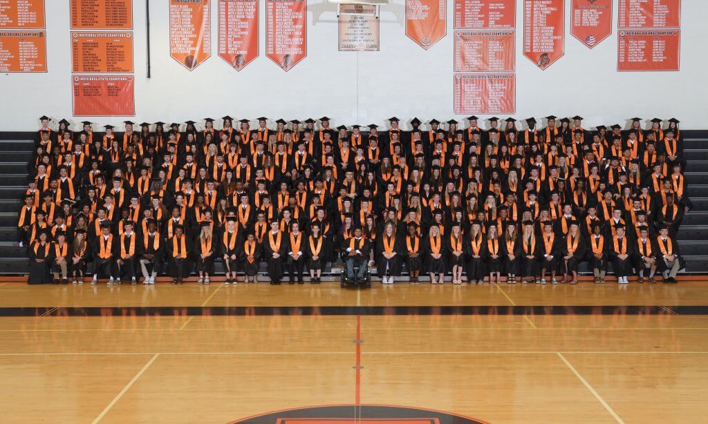 EHS graduates group photo