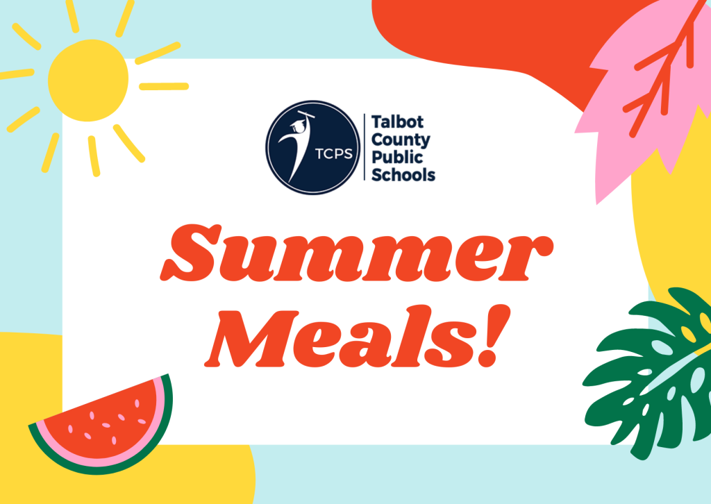 TCPS Summer Meals Banner
