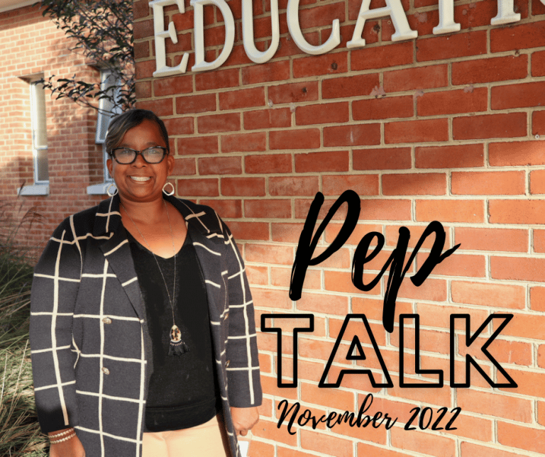 Superintendent Sharon Pepukayi November Pep Talk