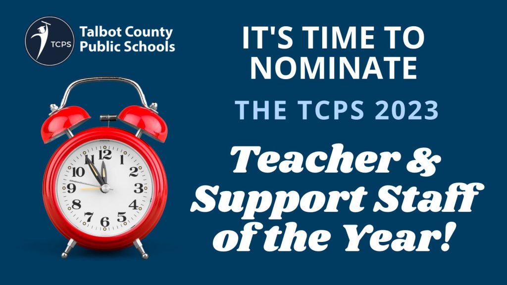 Teacher of the Year Nomination Graphic