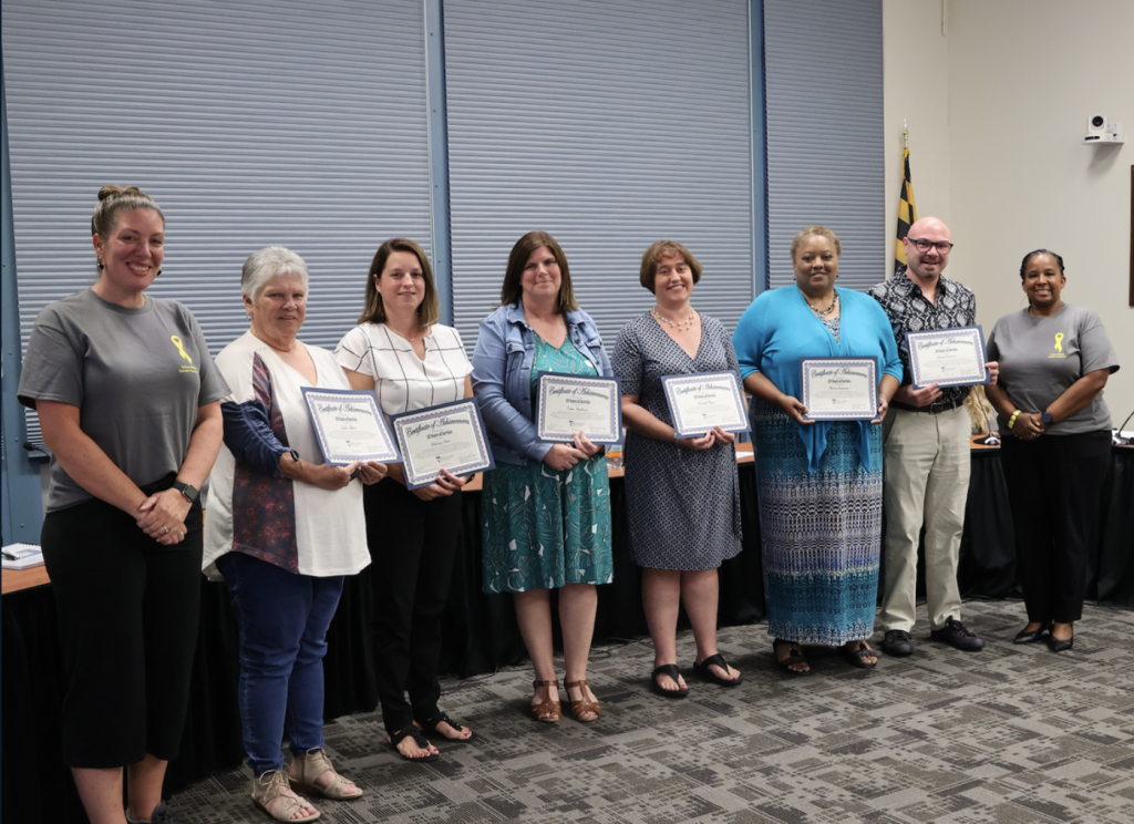 Board of Ed recognizes TCPS 20-year employees
