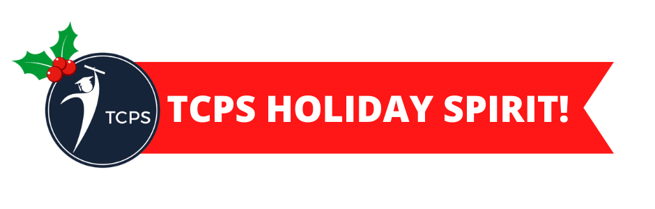 tcps logo holiday graphic