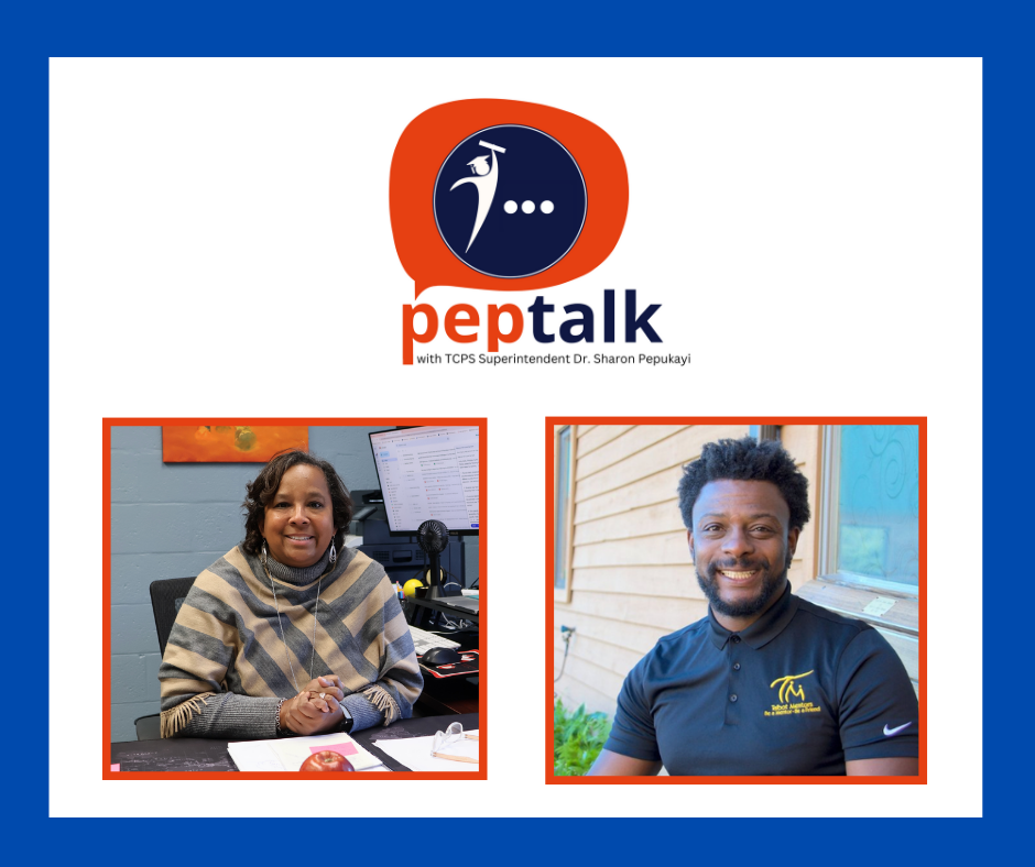Peptalk podcast with Talbot Mentor Executive Director Kentavius Jones